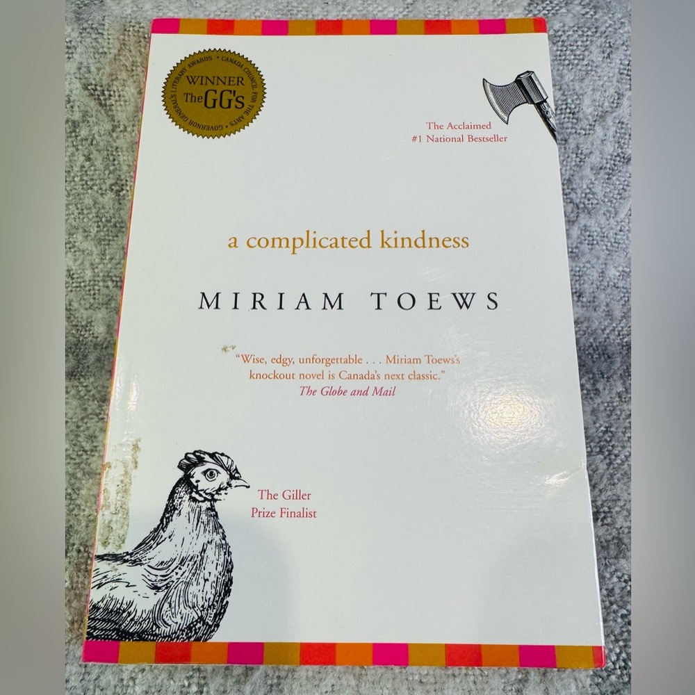 A Complicated Kindness by Miriam Toews Softcover Novel